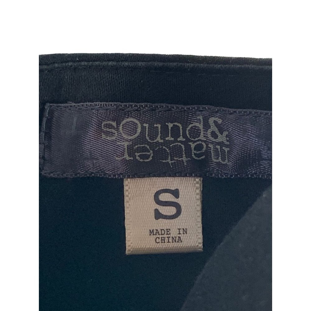 Sound & Matter Women’s Dress Black Lace Bottom Strapless Size Small - Picture 5 of 7